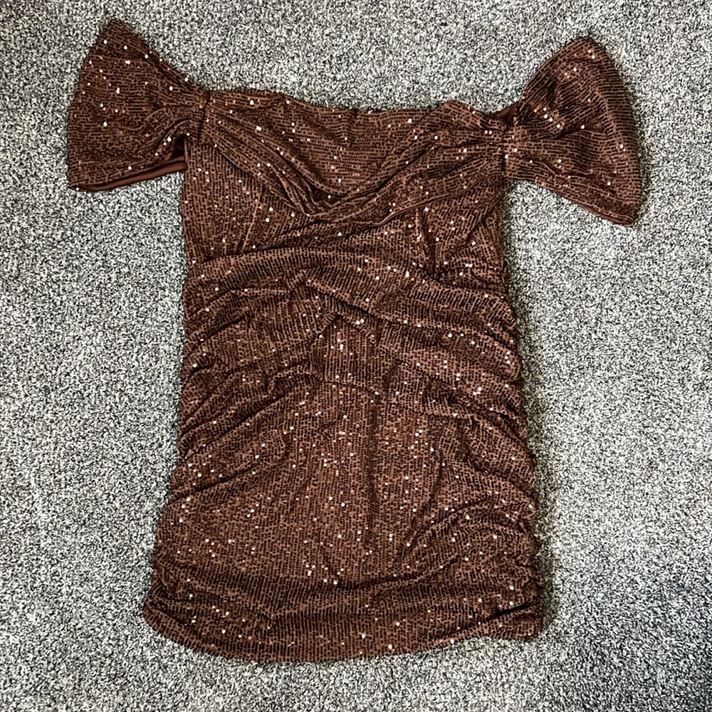 Pretty little things brow sequence dress.